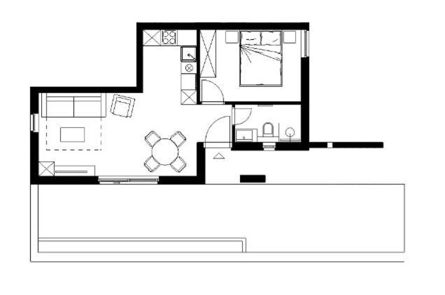 Villa Magna Luxury Apartments Μούρτερ Δωμάτιο φωτογραφία